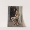 Male Nude by Stanisław Dębicki