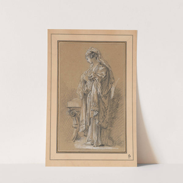 Male Nude (1703-1770) by François Boucher