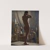 Male Nude in the Studio of Bonnat (1876 - 1877) by Laurits Tuxen