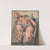 Male Nude Lying on a Table by Monogrammist AW