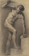 Male Nude on Steps