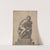 Male Nude Seated from Panel of &#039;God Separating Light from Dark&#039; by Adamo Scultori