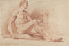 Male Nude with a Lamp (Diogenes)