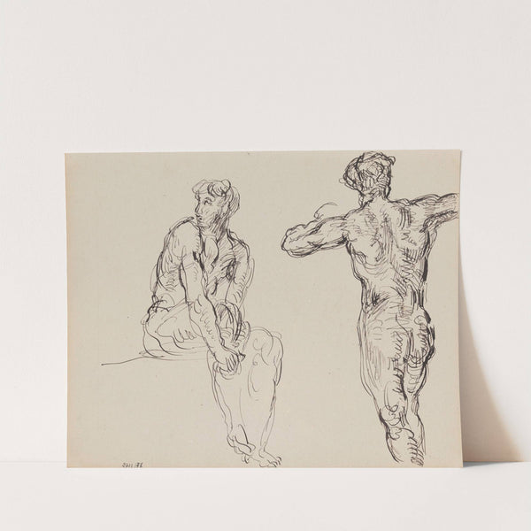 Male Nudes by James Ensor