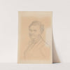 Male portrait (1862) by Hans Gude