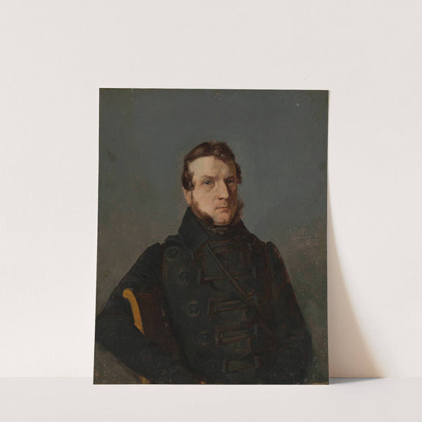 Male portrait by Bonawentura Dąbrowski