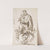 Male Saint standing on clouds supported by putti, holding infant Christ by Pedro Duque y Cornejo
