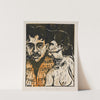 Maler und Modell – Dichter und Weib (1907) by Ernst Ludwig Kirchner
