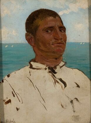 Man against the sea – Sudanese