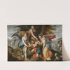 Man Carrying The Burdens Of Time, An Allegory Of The Four Ages Of Man by Jacob De Backer