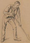 Man digging with a spade (1901)