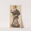 Man dressed in suit, vest, gloves, hat, and monocle with club by René Ackermann