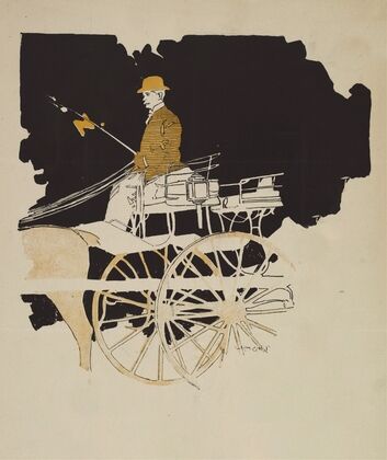 Man driving a carriage