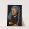 Man in a Blue Cap by Jan van Eyck