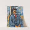 Man in a Blue Smock (c. 1896–97) by Paul Cézanne