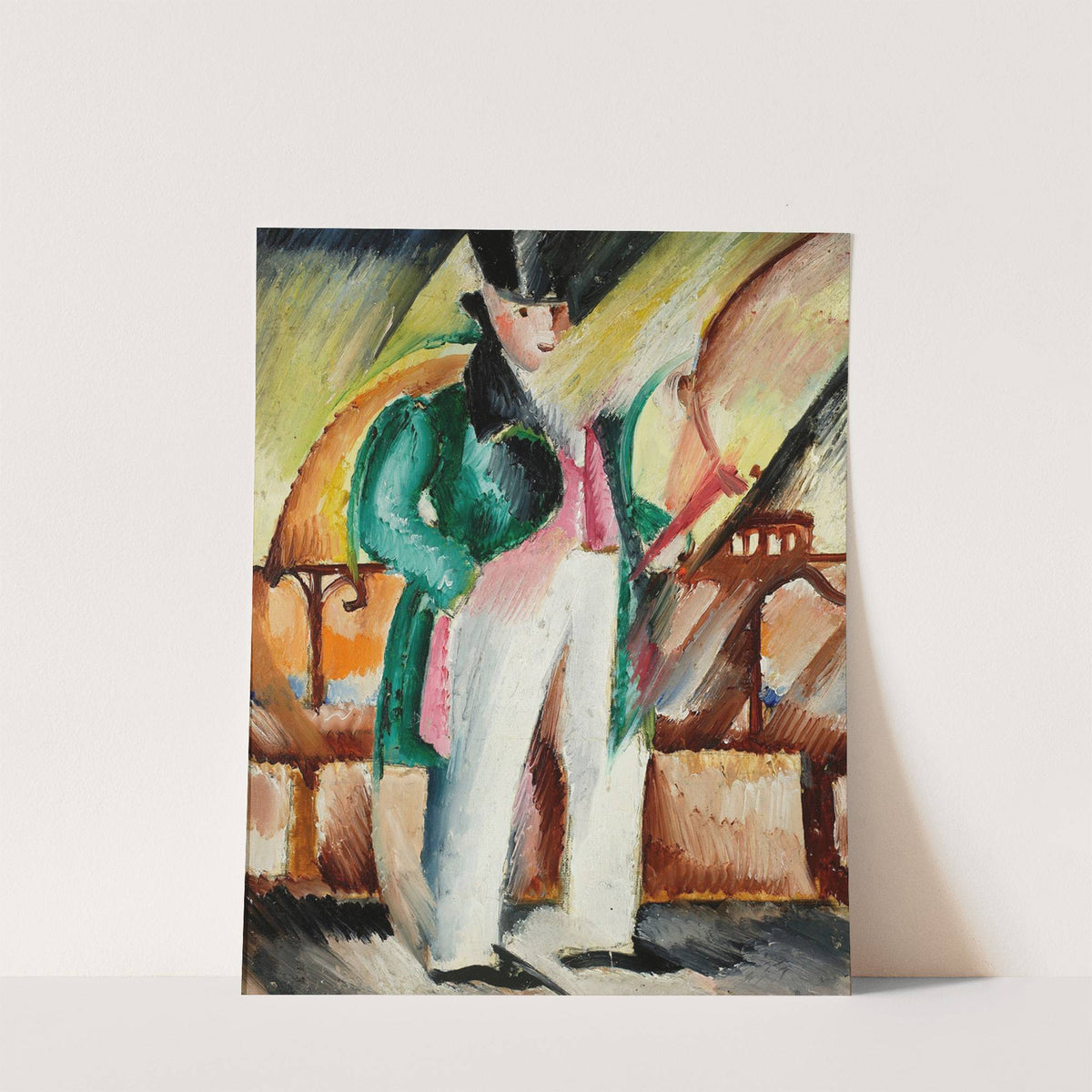 Man in a green tailcoat (1922) by Zygmunt Waliszewski