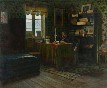 Man in the studio