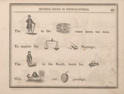 Man, Moon, Weigh, Toe, Man, Mouth, Eating, Plum (1855)