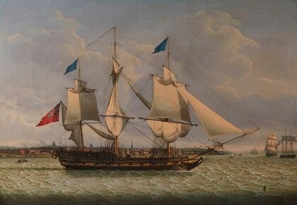 Man O’ War Off Liverpool