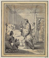 Man on his Deathbed with Priest and Others