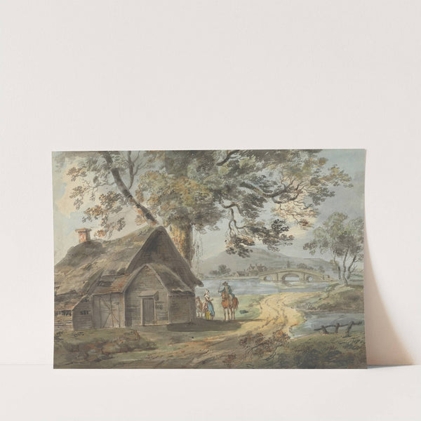 Man on Horseback and Other Figures by William Anderson
