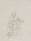 Man Smoking a Pipe