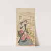 Man Standing and Women Seated by Katsukawa Shunchō