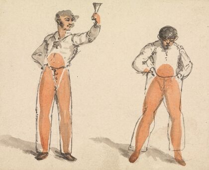 Man Toasting Another Man