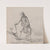 Man walking with barefoot boy and dog by Felix Octavius Carr Darley