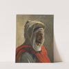 Man Wearing a Burnous, Algeria (1885) by Eugène Girardet