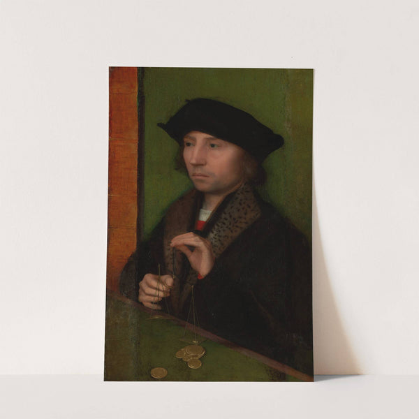 Man Weighing Gold (ca. 1515–20) by Adriaen Isenbrandt