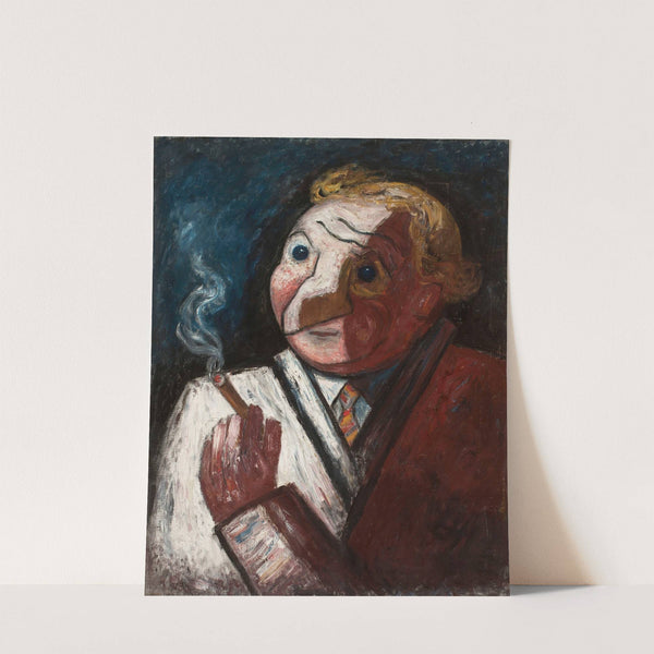 Man with a cigar (Stephane Manier) by Tadeusz Makowski