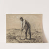 Man with a Hoe by Jean-François Millet
