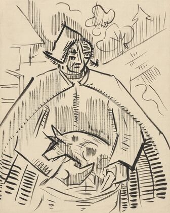 Man with a Pig