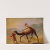 Man with Woman on Camel by Miner Kilbourne Kellogg