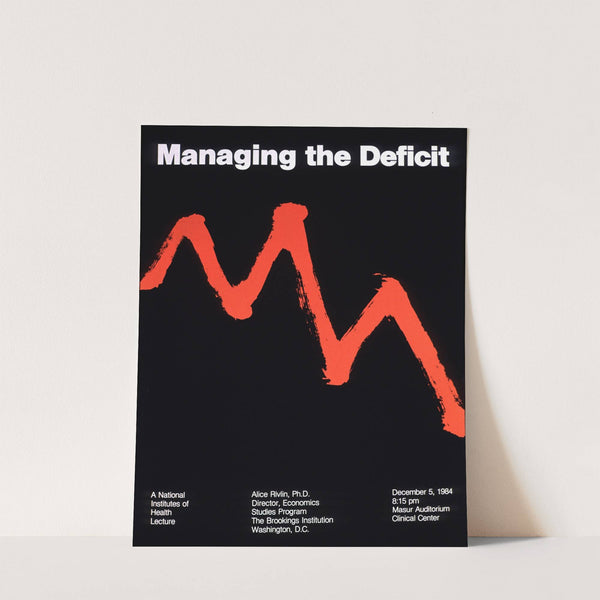 Managing the deficit (1984) by National Institutes of Health