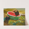 Mandril en ágape by José de Martín Simón