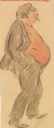 Mann mit Bauch (1915-1920)
