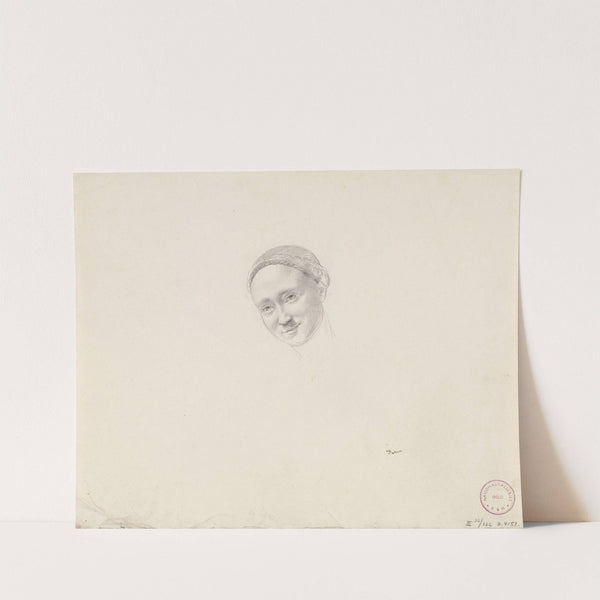 Mann omfavner kvinne by Adolph Tidemand