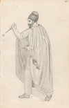 Mann som jager en flue med kniv (1835)