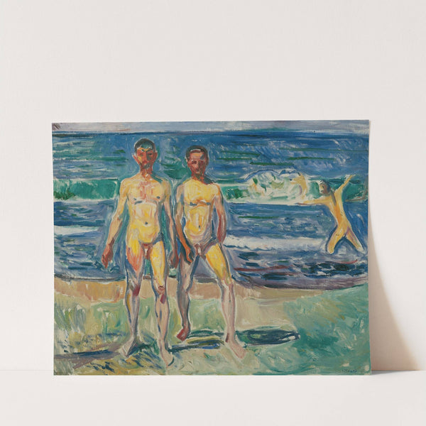 Männer am Meer (1908) by Edvard Munch