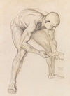 Männlicher Akt (Studie zu ‘Adam und Eva’) (1912)