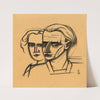 Männliches und weibliches Porträt (around 1930) by Karl Wiener