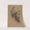 Mannshode med turban by Adolph Tidemand