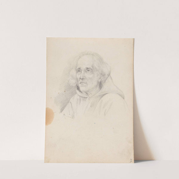 Mannsportrett (1838) by Adolph Tidemand