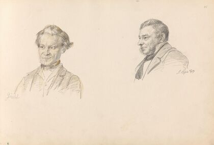 Mannsportrett, Gausdal; Lorentz Eger (1859)