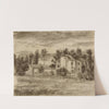 Manoir à Jonzac by Arthur-Joseph Gueniot