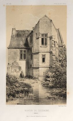Manoir De Sousmont (Calvados) (1860)