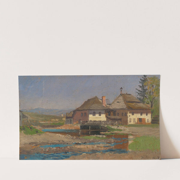 Manor House in a Spiš Village (1890–1900) by Ferdinand Katona