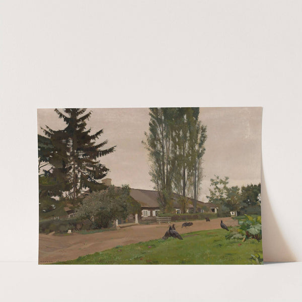 Manor house in Šeštokai by Wacław Bielawski